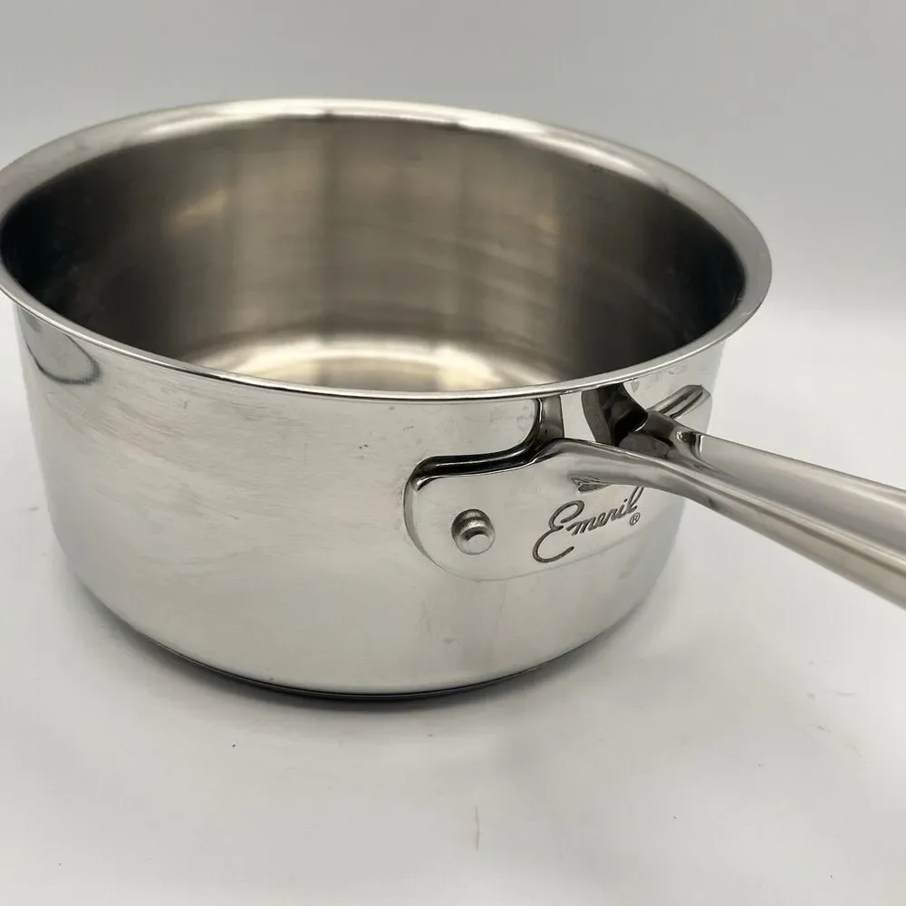 Emeril Lagasse 2 Qt Saucepan Copper Core Stainless Steel All Clad NO LID
